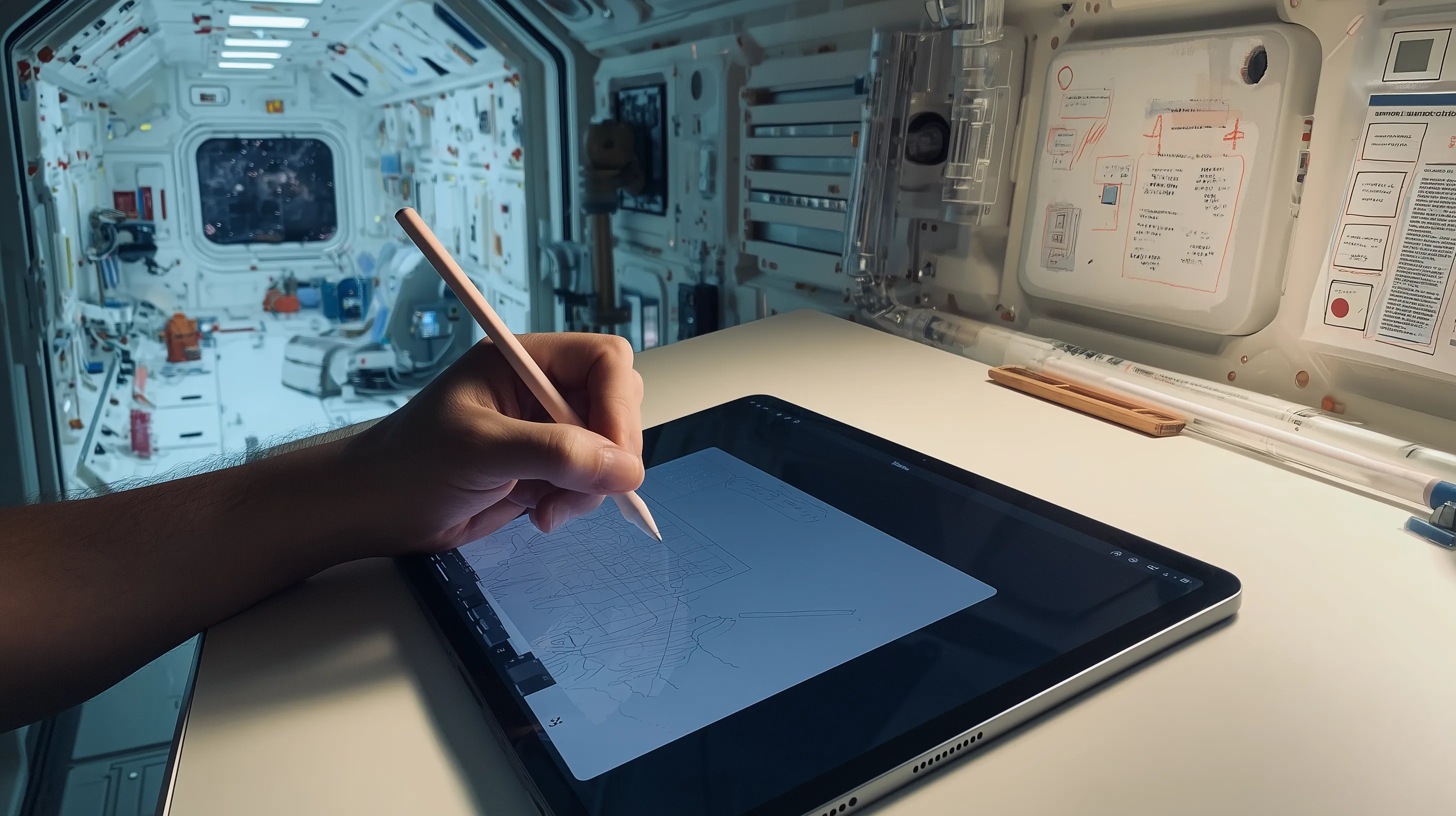 Abstract illustration representing the shift from Figma prototypes to AI-assisted development